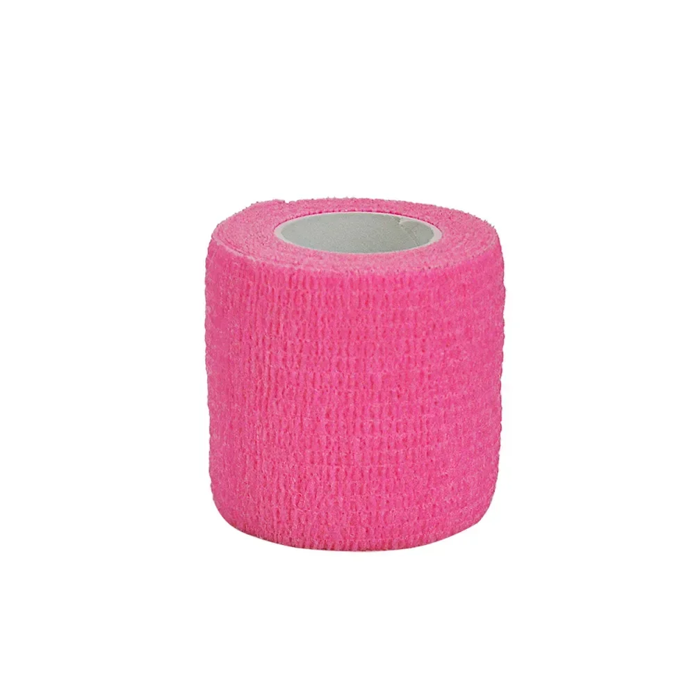 1/6 Stück 4,8 m selbstklebende, elastische Erste-Hilfe-Bandagen, Sportband für Handgelenk- und Knöchelverstauchungen, Schwellungen, Kinesiologie – Detail 9