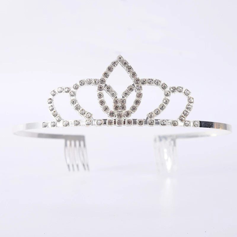 Bridal Crystal Tiaras and Crown Headbands Kids Girls Bridal Prom Crown Party Wedding Accessories Hair Accessories