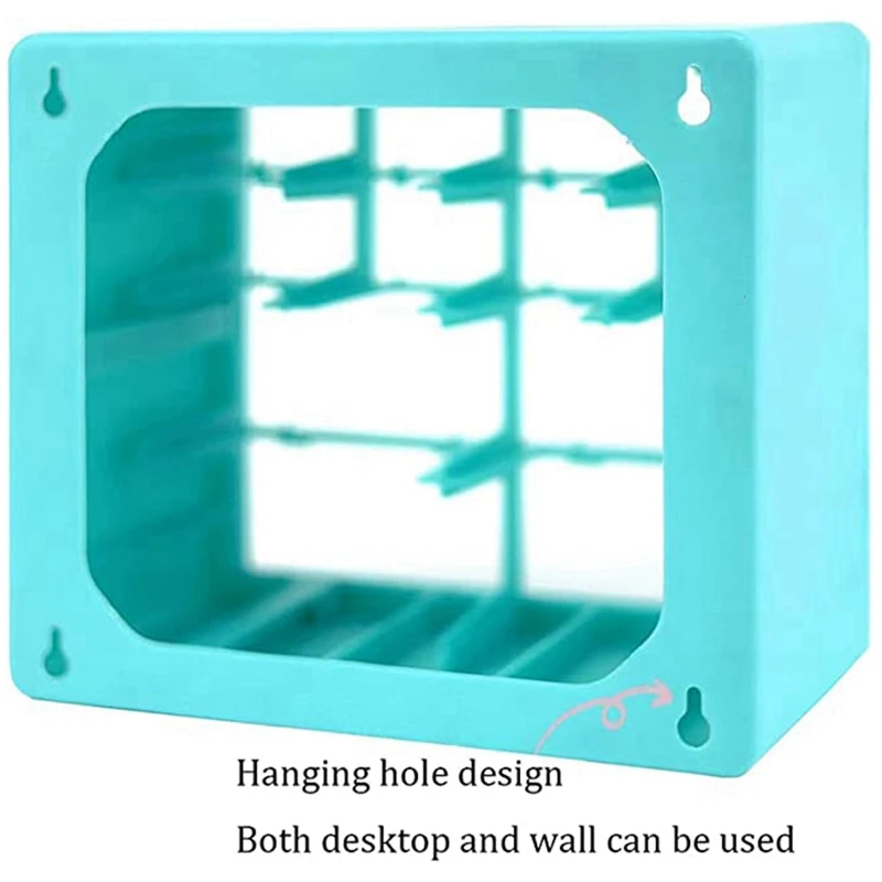 Abwr-desktop pengatur penyimpanan, dengan 12 laci Desktop kerajinan laci dada plastik Desktop kotak penyimpanan ornamen seni DIY