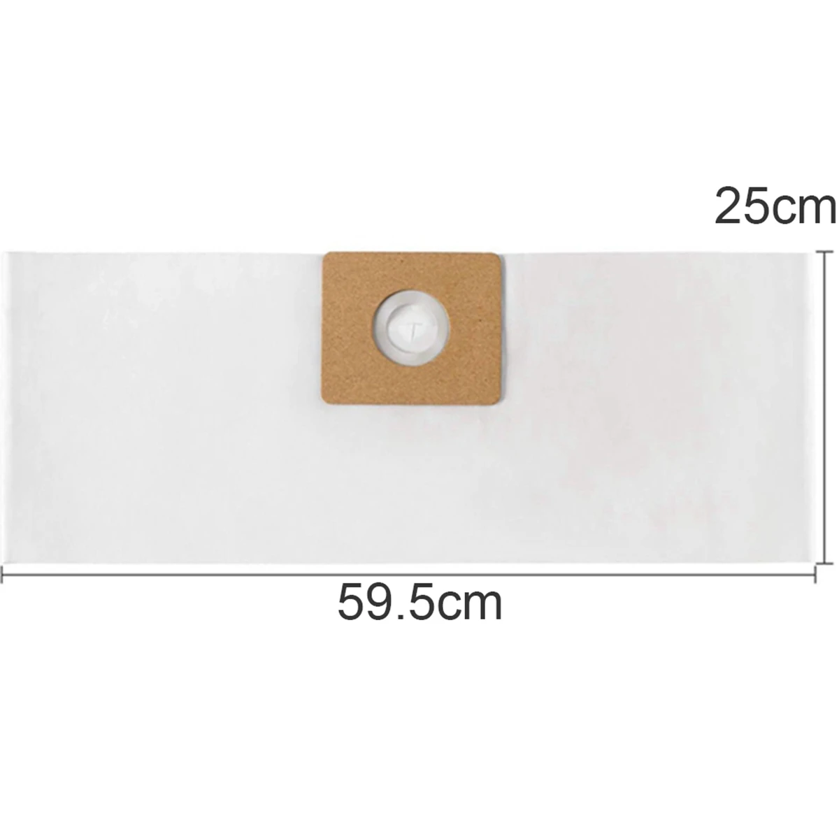 Popular saco de coleta de poeira a vácuo de substituição de 12 pacotes compatível com Shop Vac Type LL 4 galões 9066000   Saco de lixo a vácuo