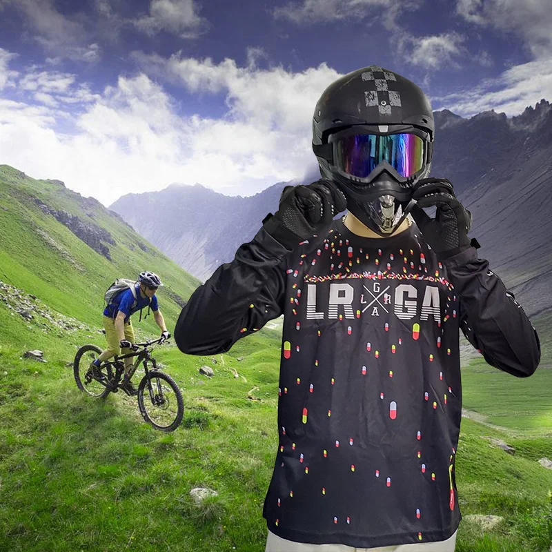 

Motocross endurance rider jersey, DH downhill mountain bike jersey, men's MTB bicycle long-sleeved jersey