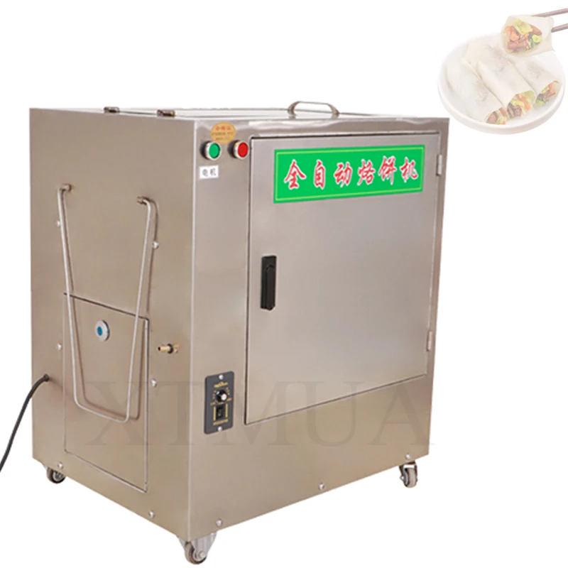 Pancake Machine Commercial Pancake Machine Ultra-Thin Spring Cake Machine Electric And Pneumatic Pancake Press Machine Fully Aut