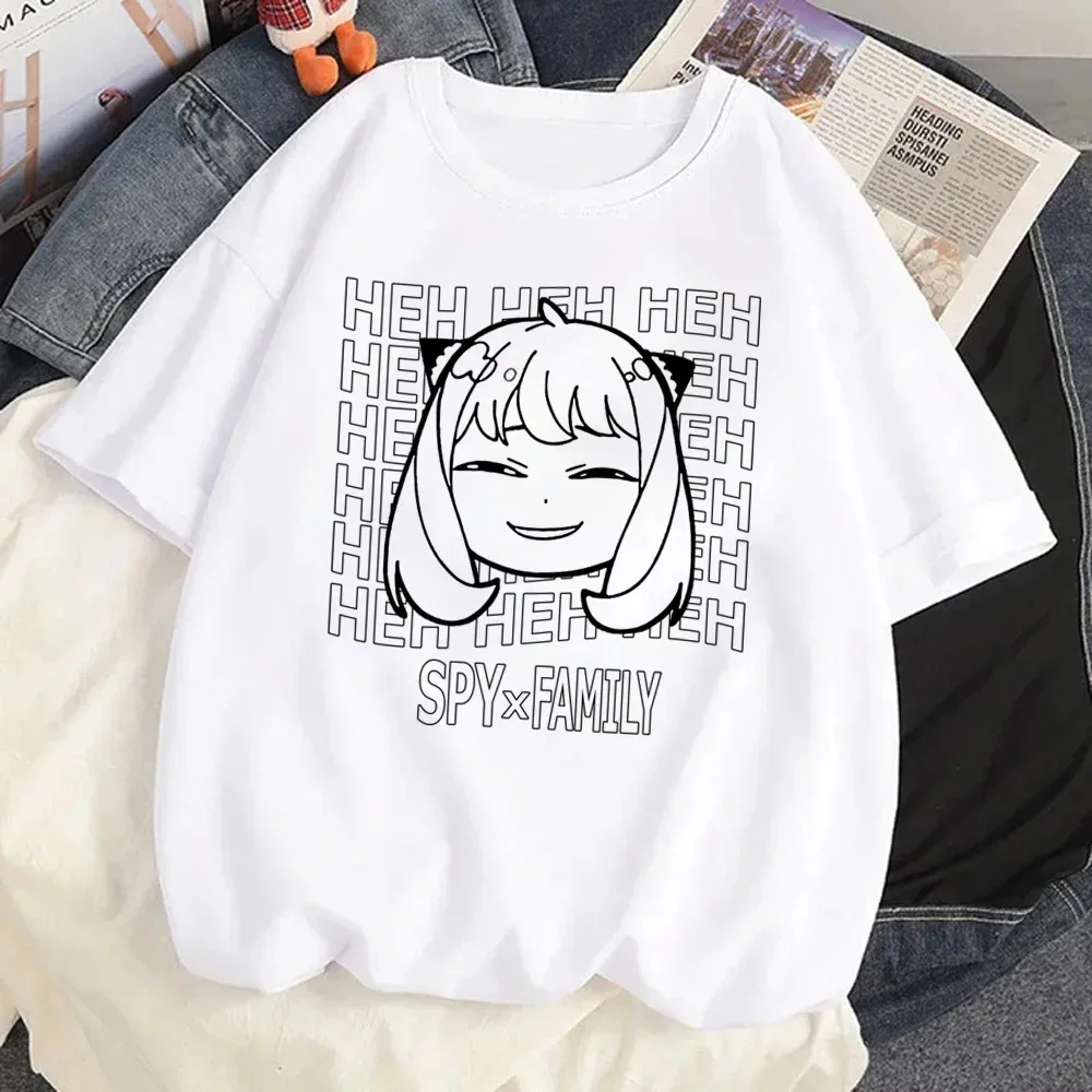 Graphic Kawaii T Shirt Loid Forger Yor Forger Anya Forger T-shirt Cartoon Manga Anime Harajuku  for Men's Women's Shirt