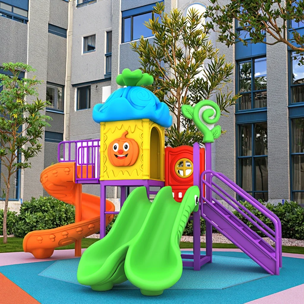 Outdoor slides | Playground equipment for shopping malls, resort hotels, and corporate parks