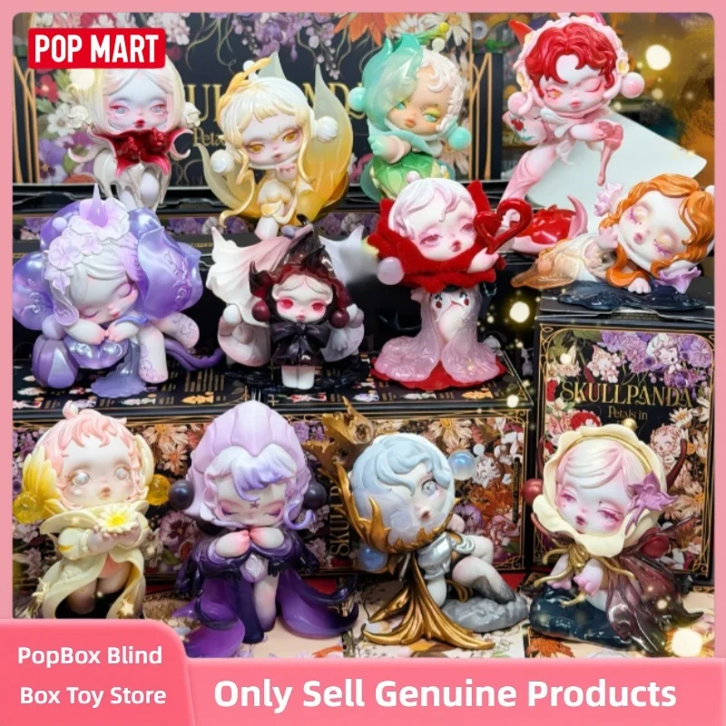 Original POPMART Skullpanda Petals In Four Acts Series Blind Box