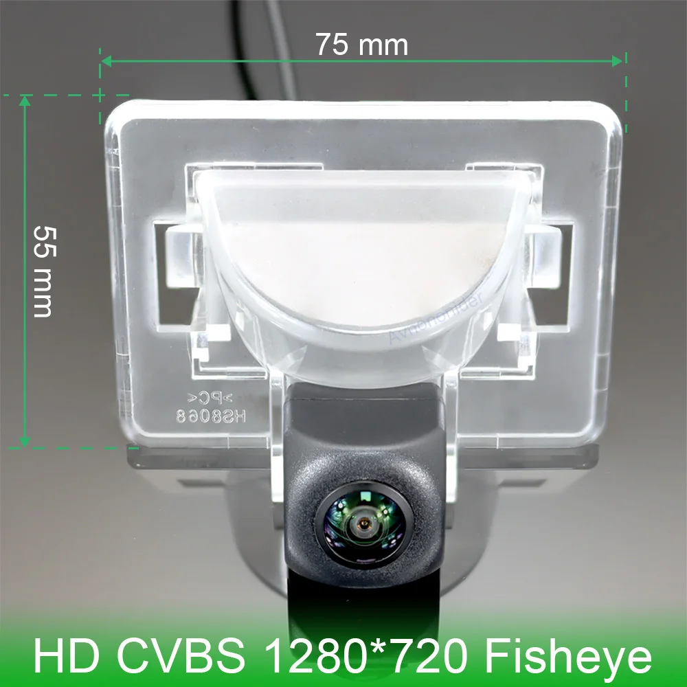 Ahd 1080p fisheye fahrzeug rückfahr kamera für mazda 5 mazda5 premacy mk2 parkplatz nachtsicht