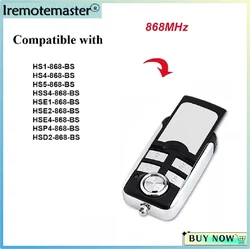 for HORMANN Bisecur HSE2-868-BS HSE4-868-BS Garage Remote Door Control HS1 HS4 HS5 HSS4 HSE1 HSP4 HSD2 868 BS Transmitter