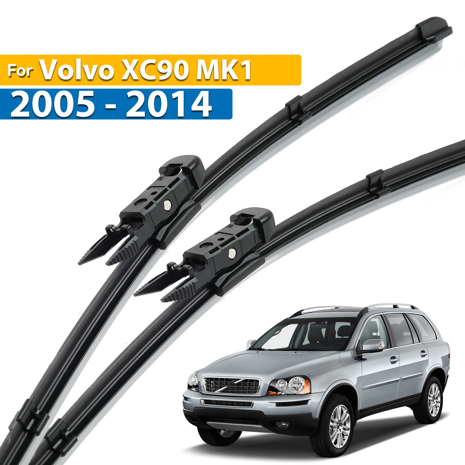 Erick\'s Wiper LHD Front Wiper Blades For Volvo XC90 MK1 2005 - 2014 Windshield Windscreen Clean Window Car Rain Brushes 24\