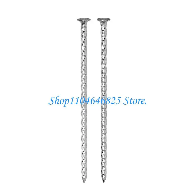 50/100Pcs Garden Edging Turf Nails Carbon Steel Ground Stakes for Lawn Borders