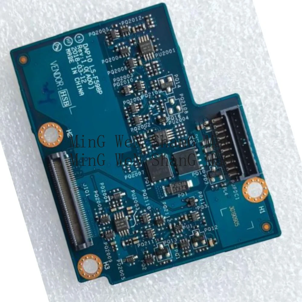 Original For Dell Precision 7530 7540 M7530 Battery Connector Board Power adapter Board 7MYRK 07MYRK DAP10 LS-F598P