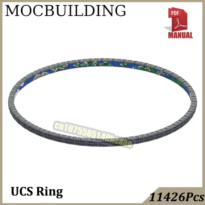 11426Pcs UCS Haloed Ring Blocks MOC Building Block Construction Installation 04 Bricks Creative Toys for Boys Girls
