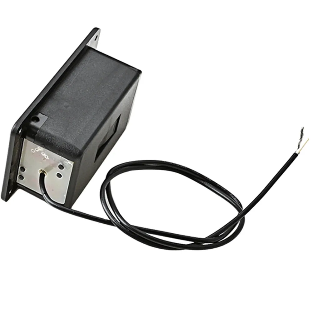 Lightweight Plastic Battery Compartment for Active Guitar Bass Pickup 9V Battery Box Smooth Texture Simple Design Long Service