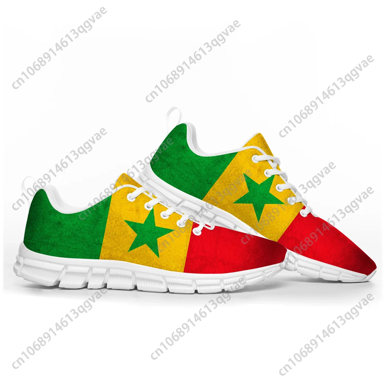 

Senegalese Flag Sports Shoes Mens Womens Teenager Kids Children Sneakers Senegal Casual Custom High Quality Couple Shoes