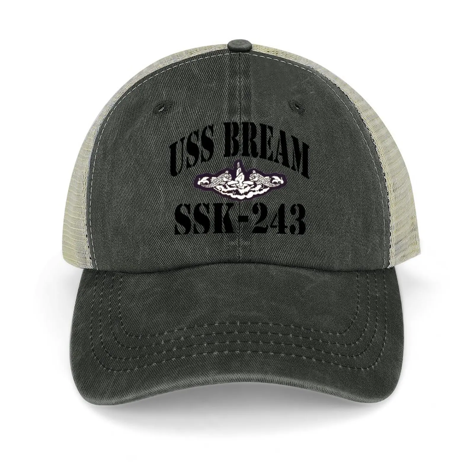 

USS BREAM (SSK-243) SHIP'S STORE Baseball Cap Luxury Man Hat winter hats for men Luxury Brand Women Hats Men's
