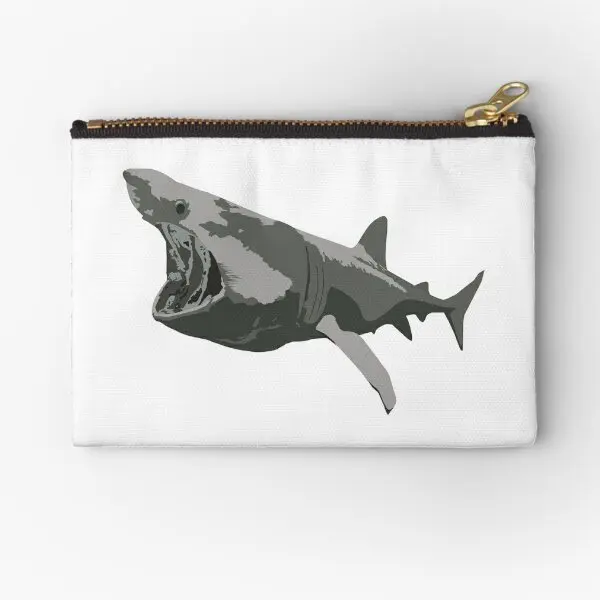 Basking Shark  Zipper Pouches Small Panties Storage Packaging Bag Women Pure Coin Pocket Money Wallet Cosmetic Underwear Key