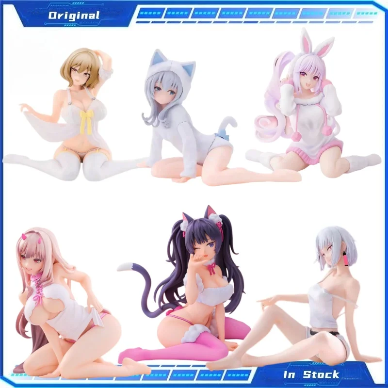 

‌ В наличии Оригинальная фигурка GODDESS OF VICTORY: NIKKE, модель Nile N102, сидячая фигурка-кукла, настольное украшение, сувенир