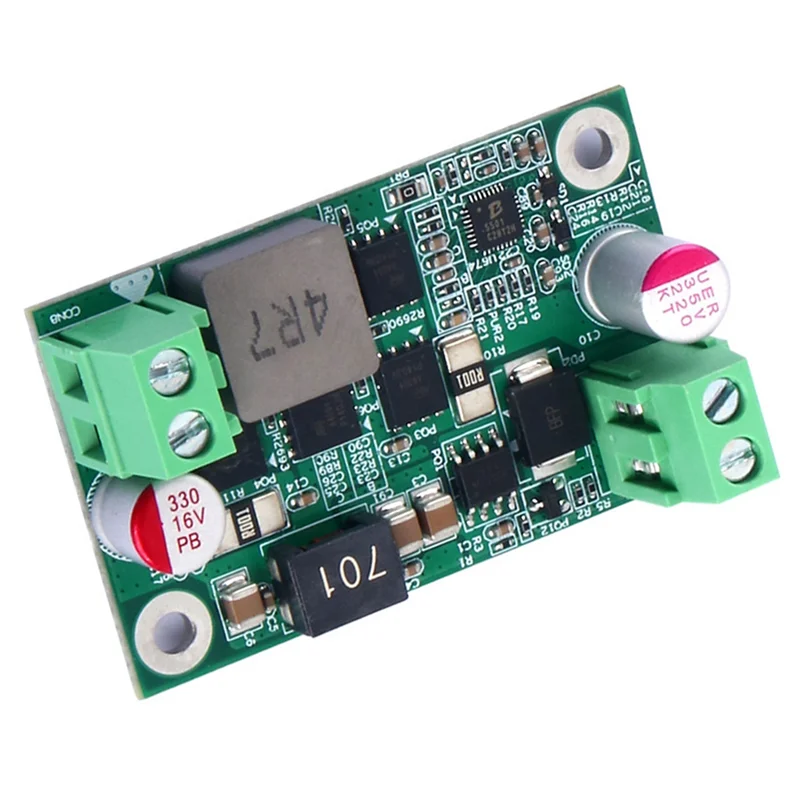 ABKN-Modul Buck Boost Otomatis DC-DC Modul Catu Daya Regulator Tegangan Step-Down dan Step-Up DC9-36V Ke DC12V 8A