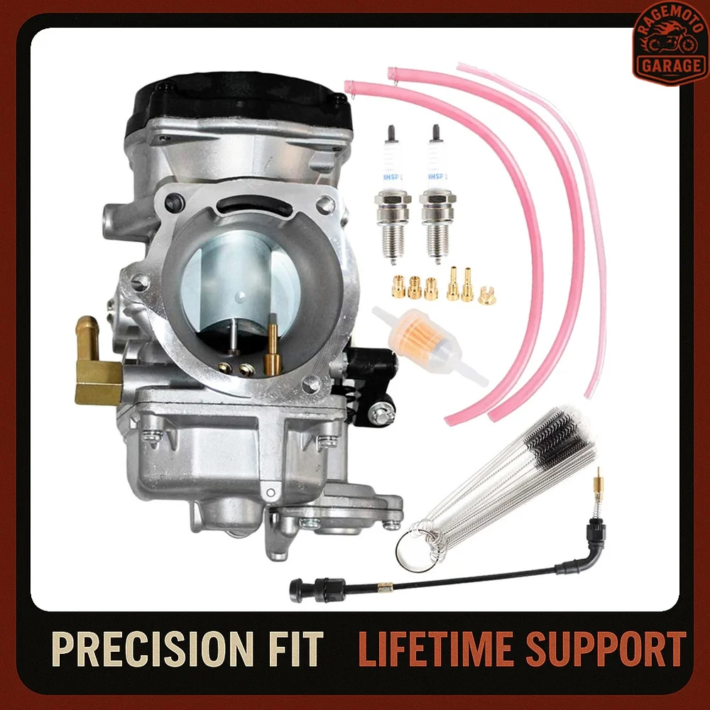 ل هارلي ديفيدسون 40 مللي متر السيرة الذاتية الأداء ضبط جديد المكربن كارب #1