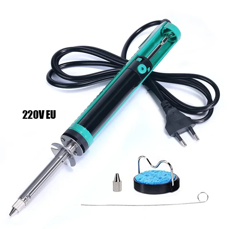 Yihua 929d-v Tin Sucker Elektrische Desoldering Ijzer Soldeer Sucker Desoldeerpomp Met Desoldering Nozzles Door-Gat Desolder