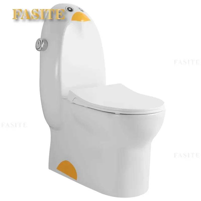 Wall Mounted Childrens Urinal Kids Potty Training Toilet Floor to Ceiling Bathroom Set for Home School Hotel Easy Clean
