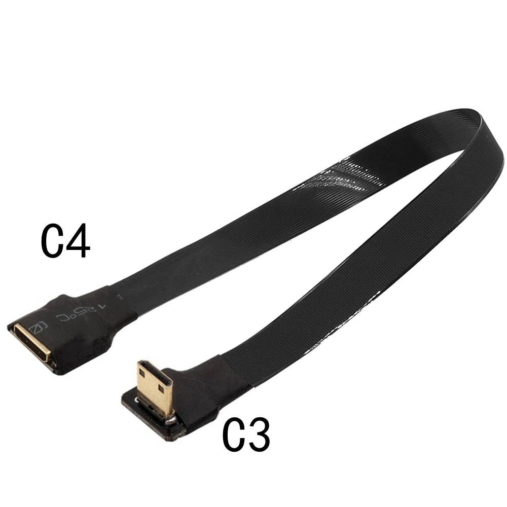 Línea de fotografía aérea de cámara, Mini HDMI de alta definición, cable de vídeo suave, PTZ, FPV