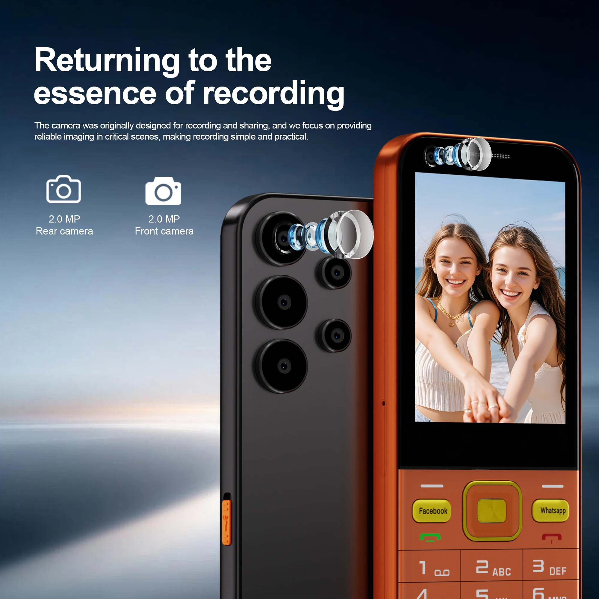 SERVO F8 Ultra Keyboard Android Smartphone 2.8