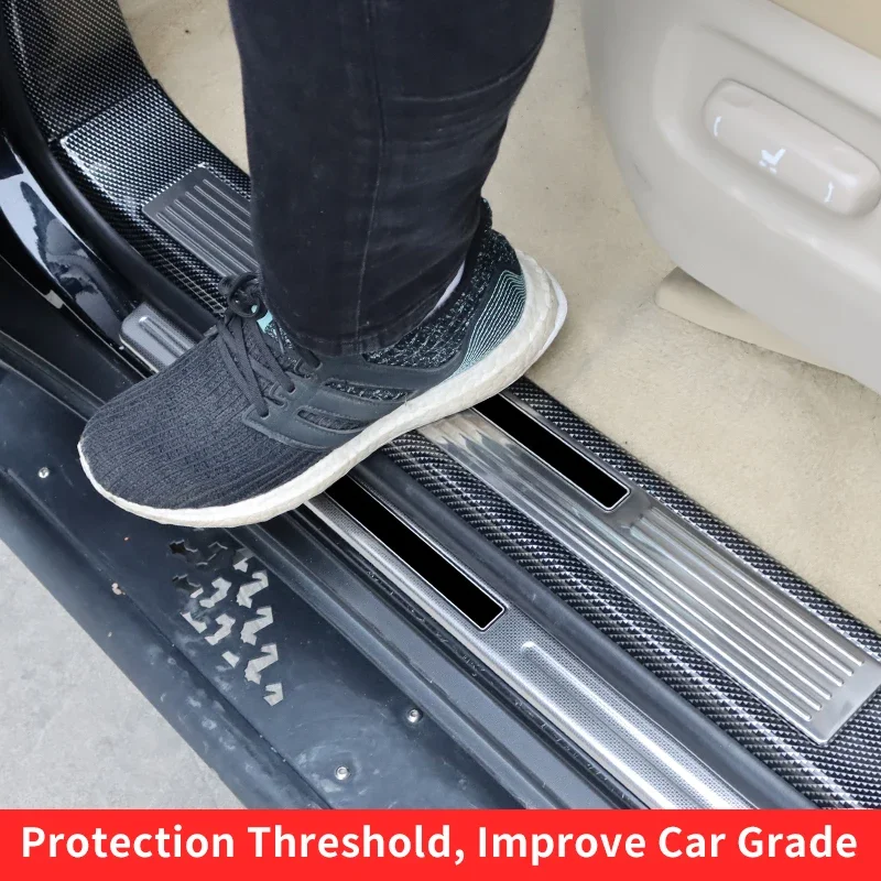 

For Toyota Land Cruiser 200 Prado 150 2008-2023 Door Sill Pedal Lc150 LC200 Threshold Upgrades Interior Decoration Accessories