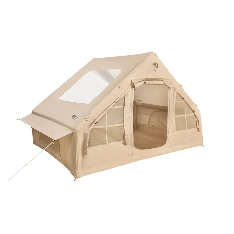 Portable Oxford Air Tent Cottage Style Winter Camping Full Equipment Thickened Waterproof Overnight Skylight Outdoor