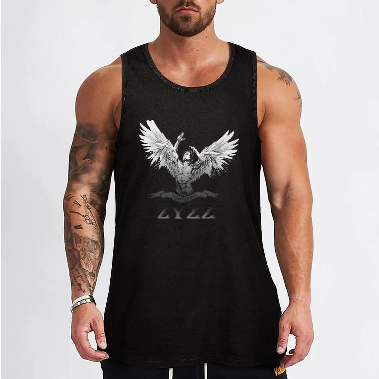 Zyzz Tank Top bodybuilding for men sleeveless gym shirt man fitness