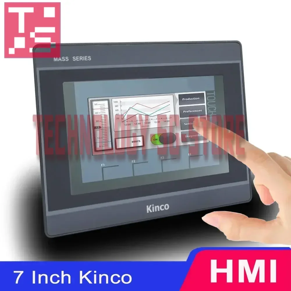 

Kinco 4 7 10-дюймовый M2070H M2070HE M2100 M2100E M2043H M2043HE HMI серии M2 с Ethernet Совершенно новый экран дисплея