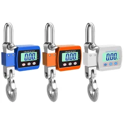 500kg Electronic Hook Scale Digital Display Electronic Scale Portable Hanging Scale 300kg Direct view