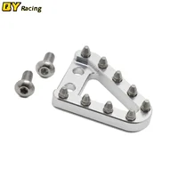 CNC Motorcycle Rear Brake Pedal Step Plate Tip For KTM 125-530 EXC XC XCW EXCF For Husqvarna TC TE FE 2008- 2016 MX Motocross 4