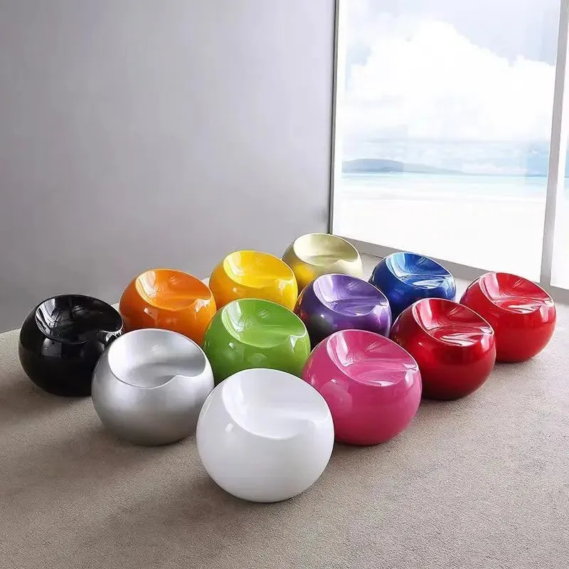 

Nordic Ottomans Shoe Changing Stool Personality Living Room Fashion Apple Stools Simple Art Special-shaped Balcony Low Stools
