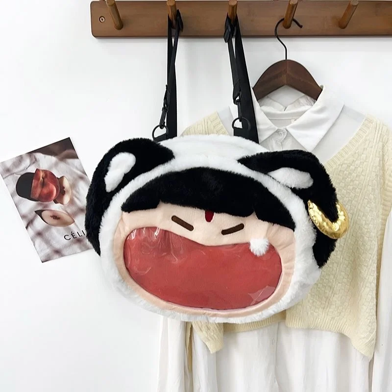 

Super Factory A-Dou Series,Meiying Nezha'S 45th Anniversary,Limited Edition Plush Pain Bag,Crossbody Bag,Holiday Gift Decoration