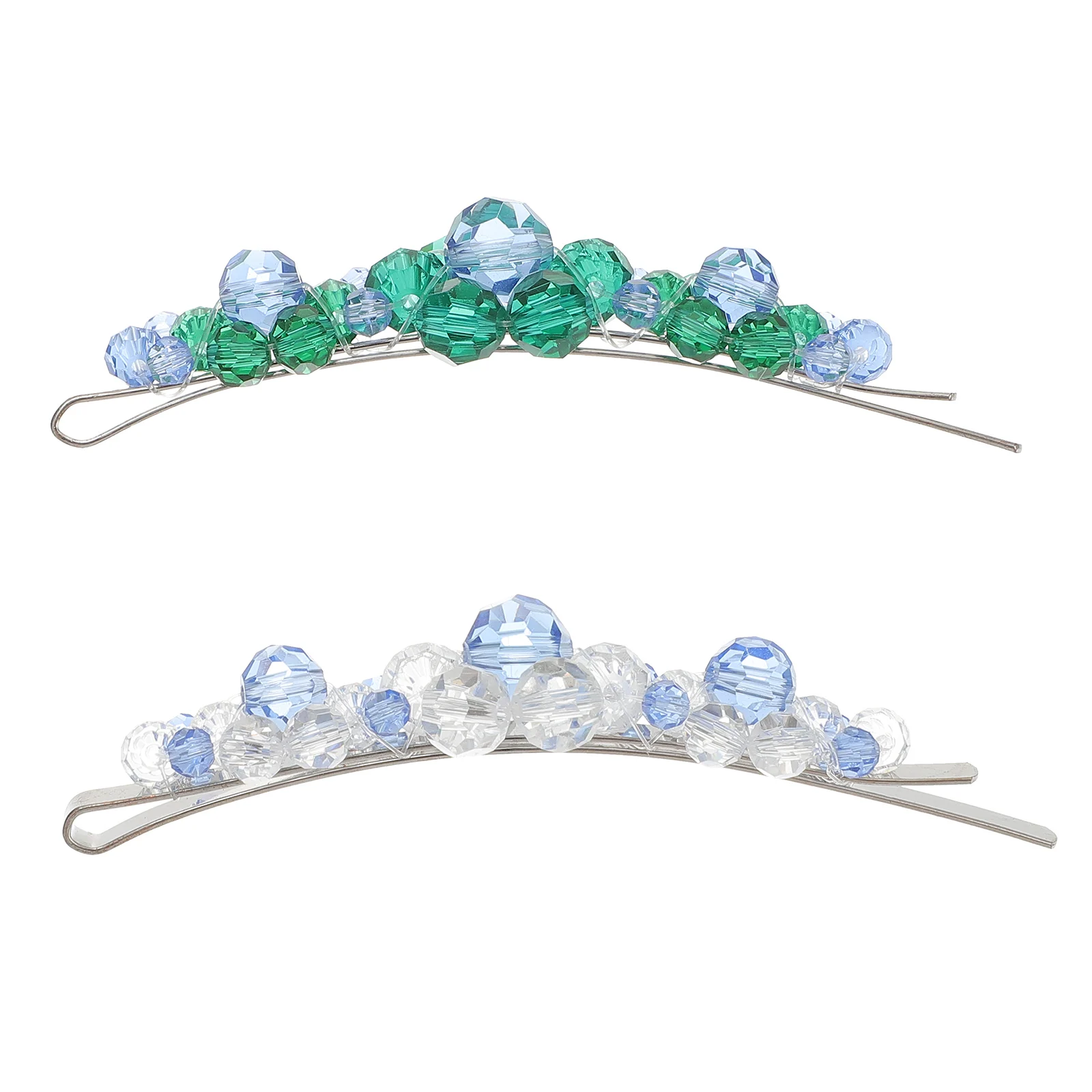 

2PCS Acrylic Hair Clips Vintage Design Durable Lovely Accessories Decor Hairpin Jewelry for Women Casual Parties