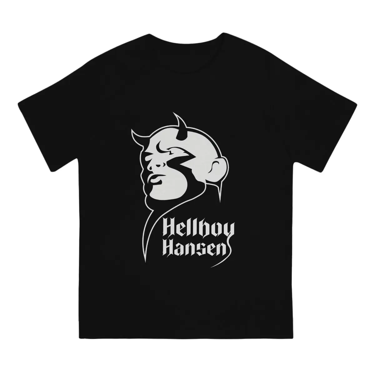 Men Joachim Hansen Hellboy T Shirt Pride FC Cotton Tops Vintage Short Sleeve Crew Neck Tees New Arrival T-Shirt