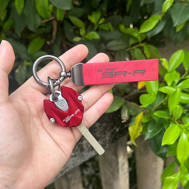 For CFMOTO 675SR R 675 SR-R 675SR-R 675 SR 2022-2025 Motorcycle Aluminium Accessories Key Cover Shell Case Keychain Key Chain