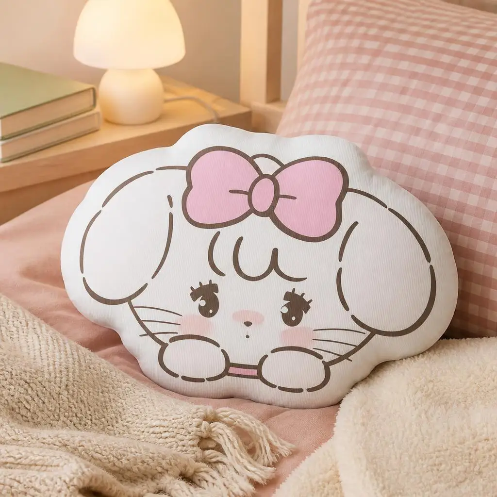 Mikkos Cammy Funny Pillow Cushion Irregular Stuffed Throw Pillow Home Decor Gift Sofa Bed