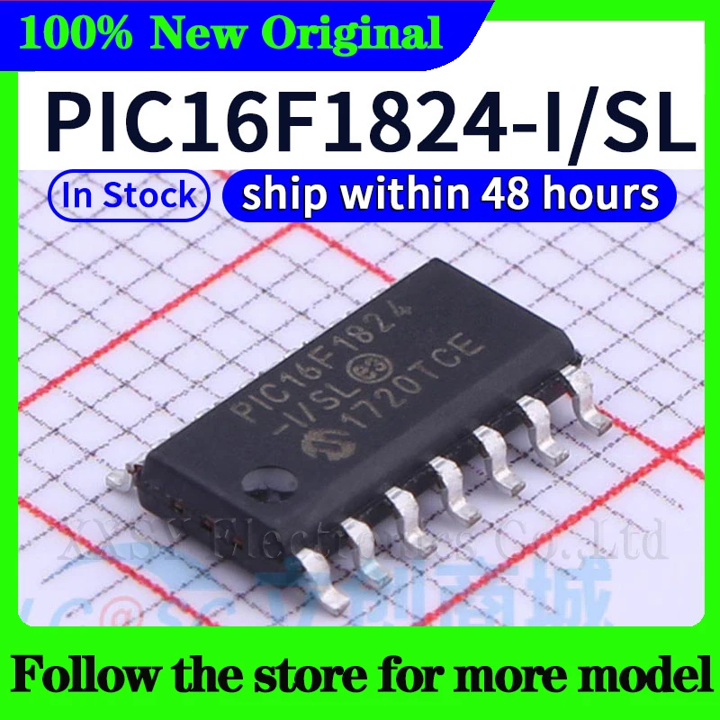 

PIC16F1824-I/SL In stock