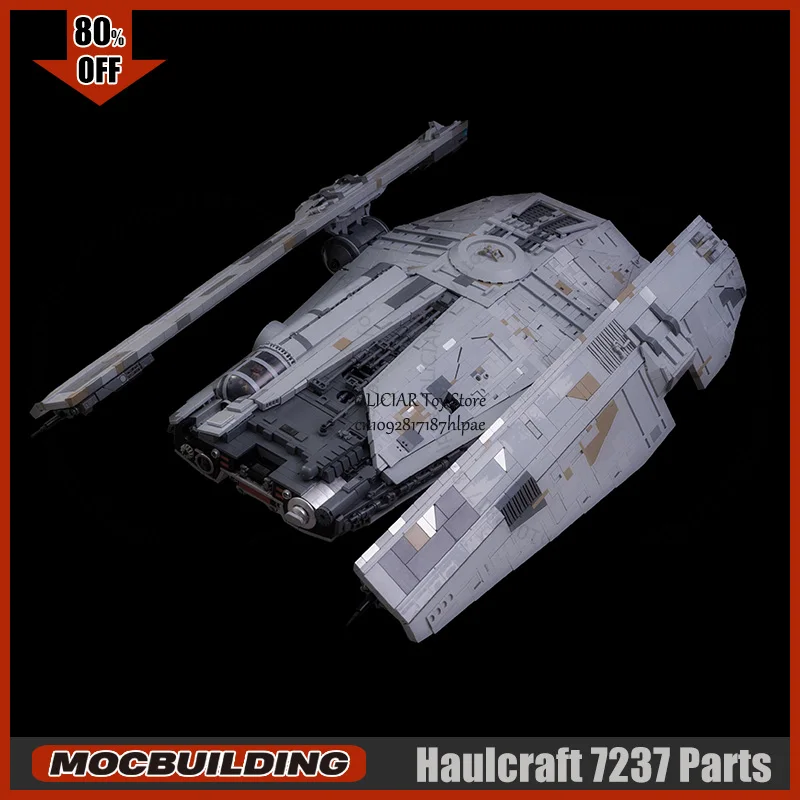 UCCS Haulcraft MOC Building Blocks Creative Transport Model Custom Technology Bricks Puzzle DIY Ideas Toys Birthday Holiday Gift
