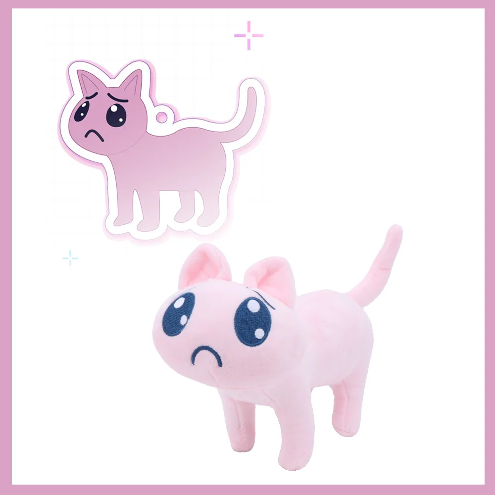 Muñeco de Peluche de Cosplay de Needy Girl Overdose Rain Ame-Chan A.p. Juguetes de Peluche de Gato para Niños, Regalo de Cumpleaños y Navidad