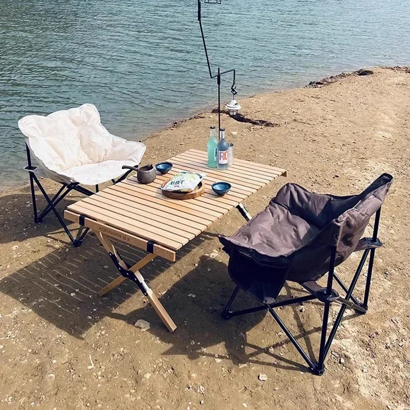 Silla de playa reclinable portátil para Picnic, pesca, Camping, silla de playa cómoda y ligera, muebles de exterior para relajarse y turísticos