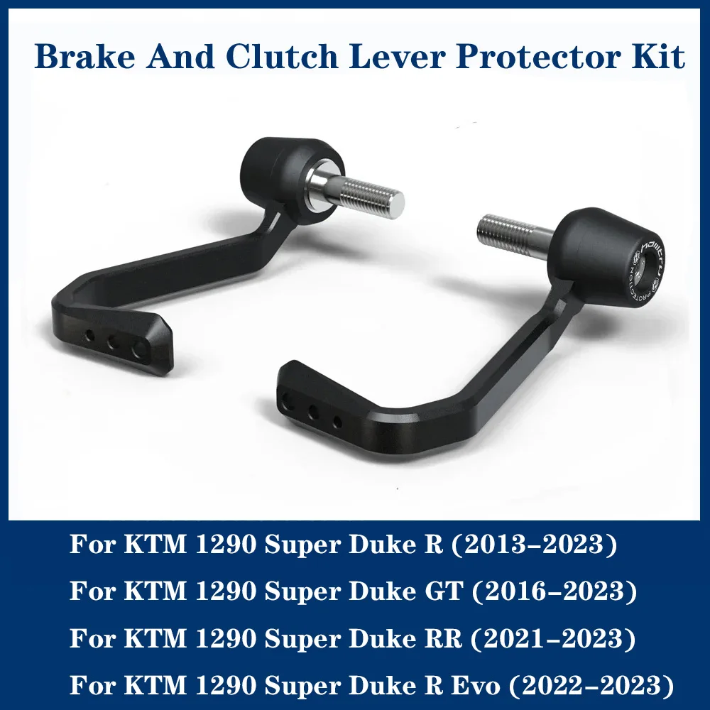 

Motorcycle Brake and Clutch Lever Protector Kit For KTM 1290 Super Duke R GT RR R EVO 2013-2023