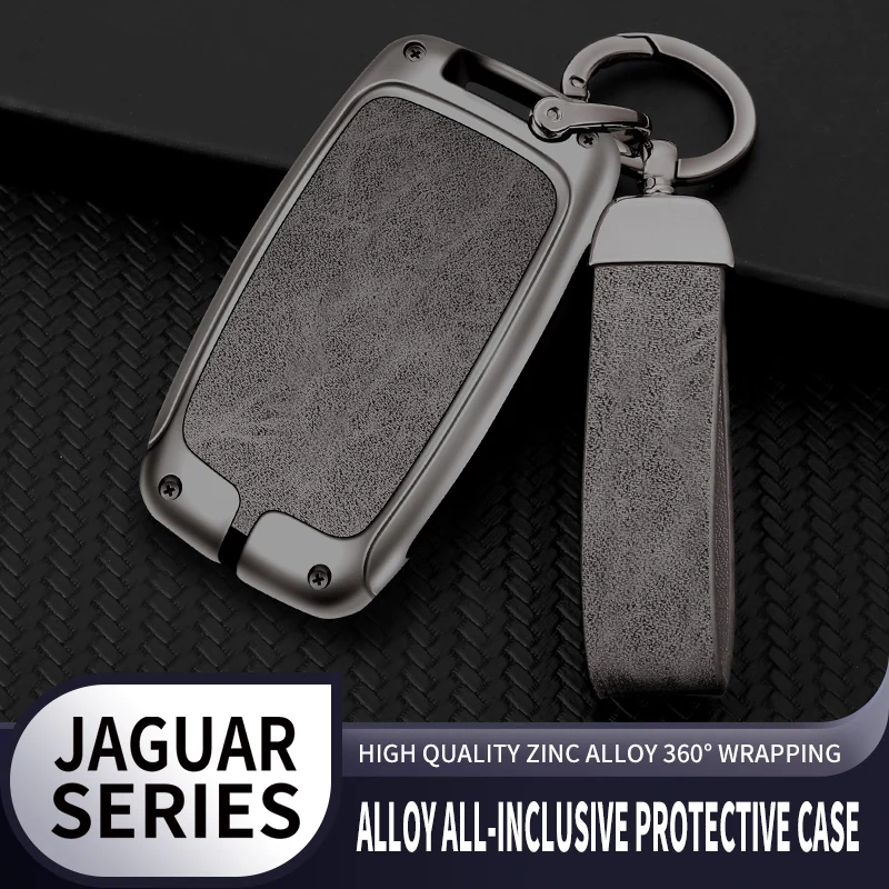 Autoschlüsselhülle für Land Rover Range Rover Sport Evoque Freelander Jaguar XJ XE XJL XF Schutzhülle mit Schlüsselanhänger. – Detail 10