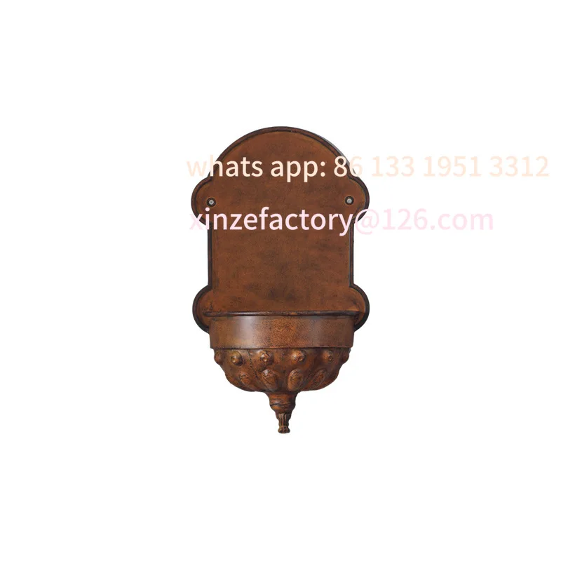 

Wall decoration flower pot cafe background wall landscaping flower basket iron metal crafts wall hanging potted plants