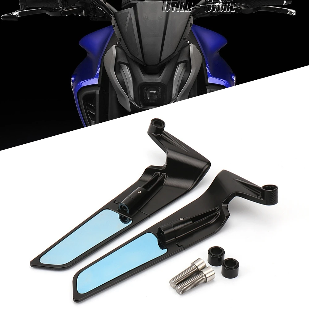 

Motorcycle Side Rearview Mirror Modification Accessories Are Suitable For Yamaha MT-07 2021 2022 MT-09 2023 MT-09 SP 2021 2023
