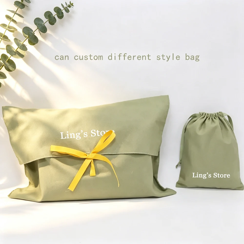 50 Stück Baumwoll-Zugbeutel mit individuellem Logo für Kosmetik, Wimpern, Parfüm, Schlüsselanhänger, Boutique-Hochzeitsgeschenke, Süßigkeiten, Schmuckverpackung – Detail 6