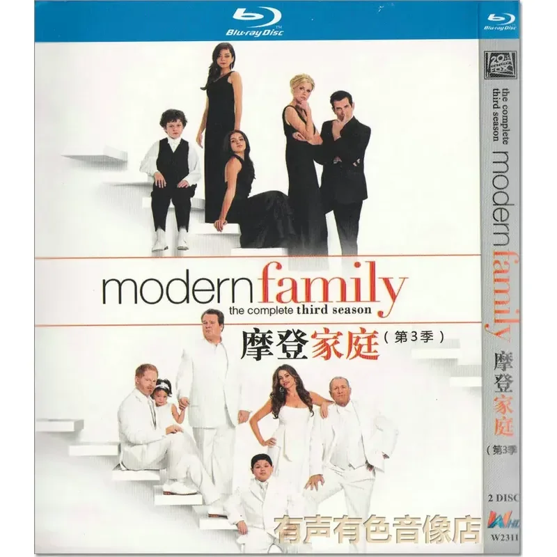 Free shipping authentic American family comedy TV series Modern Family seasons 1 through 9 high definition BD Blu-ray 18
