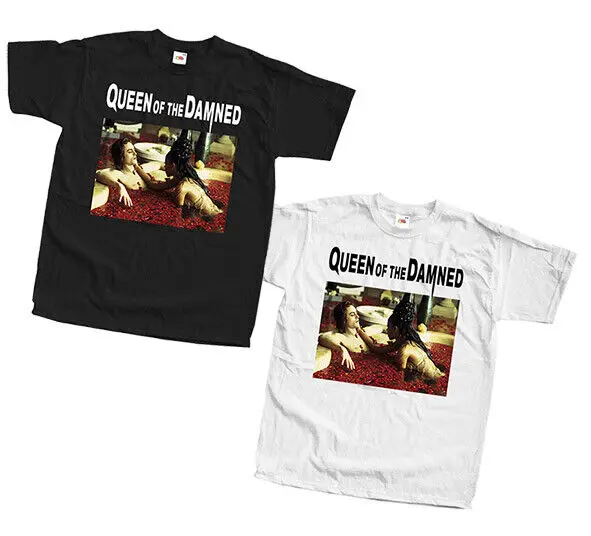 Camiseta Queen of the damed v4, negra, blanca, Lestat, Akasha, tallas S a 5XL