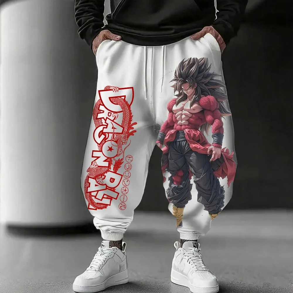 2026 Dragon Ball Men's Pants Sportswear Majin Buu Spring Autumn and Winter Japan Anime Jogger Pants Harajuku Fashion Trousers